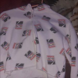 cropped kodak hoodie